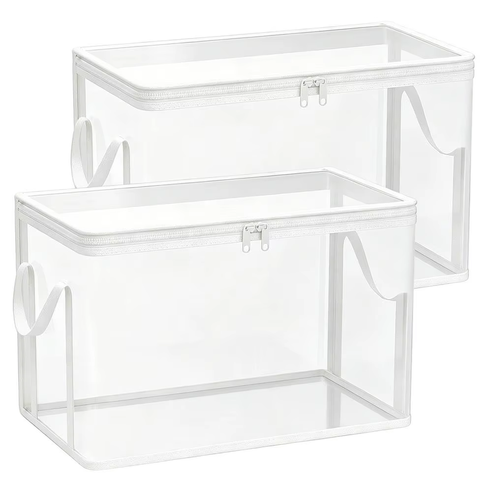 Organisateur de rangement pour jouets en peluche, 2 pièces, bacs de rangement pour poupées en peluch