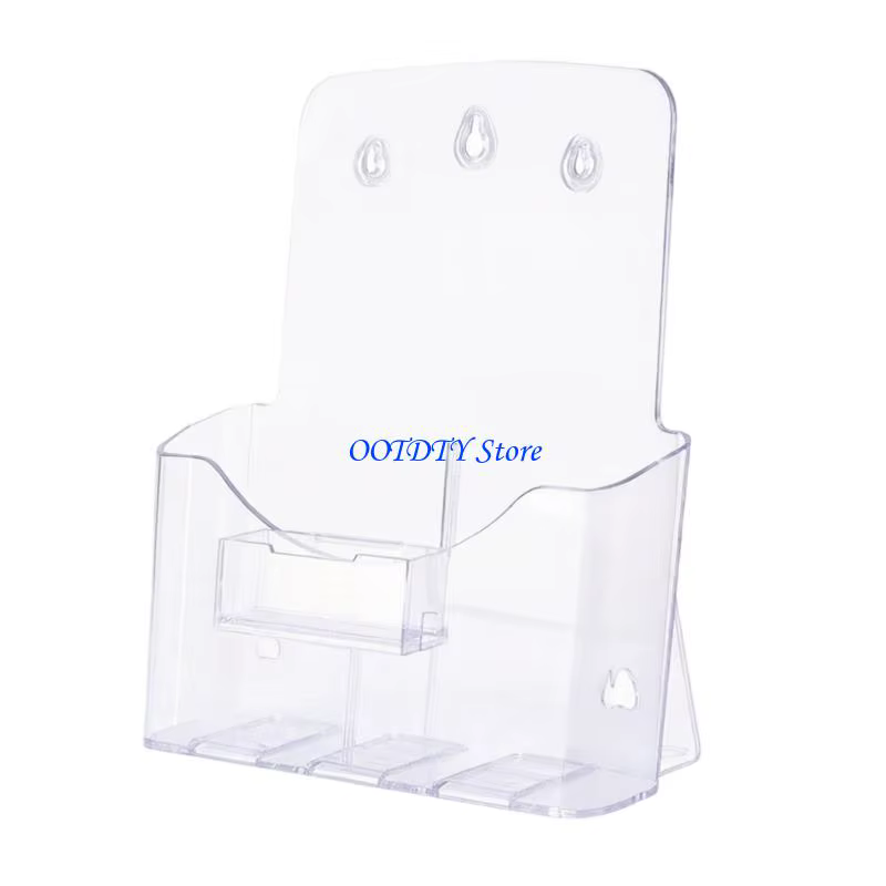 Organisateurs acryliques 367A empilables adaptés aux magazines aux brochures