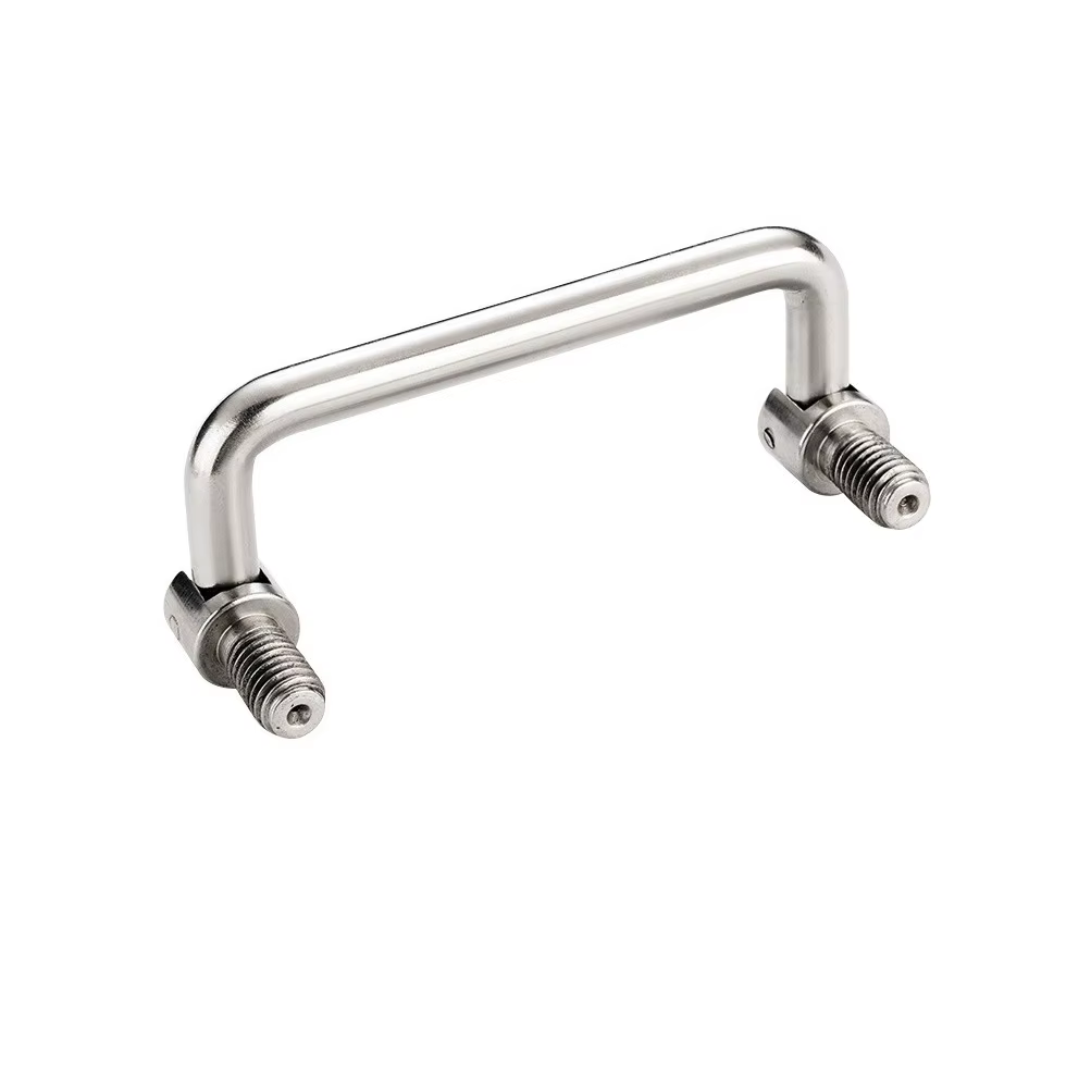 Poignée de meuble pliable LS506, poignée de boîte à outils en acier au carbone, poignée de meuble él