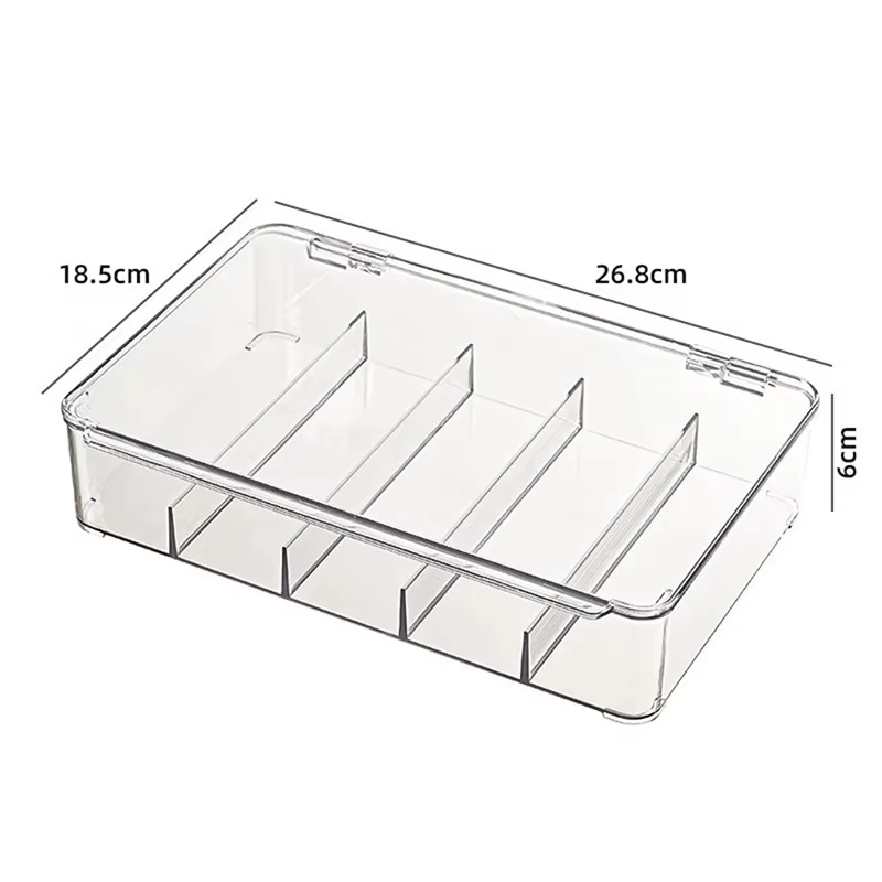 【Boîte de rangement multifonctionnelle transparente pour lunettes, organisateur de lunettes de solei