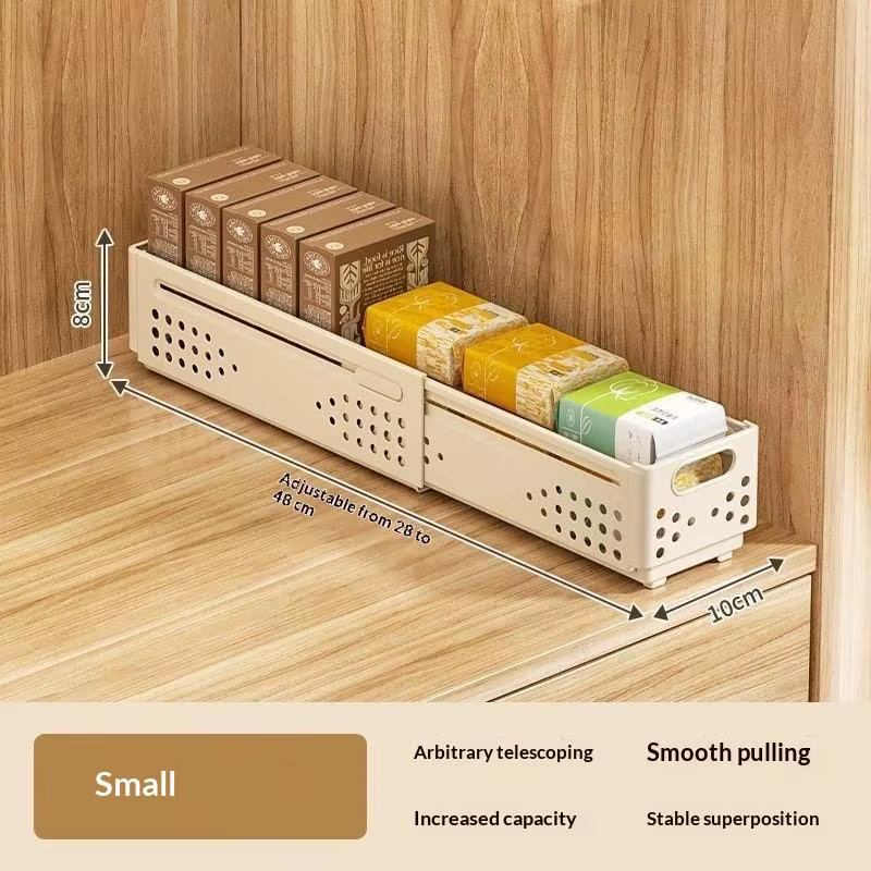♬ Boîte de rangement en plastique rétractable, empilable et extensible pour cuisine et garde-manger
