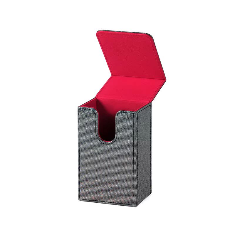 Boîte de rangement pour carte de Tarot PVC imperméable perle colorée boîte de rangement pratique 1 p