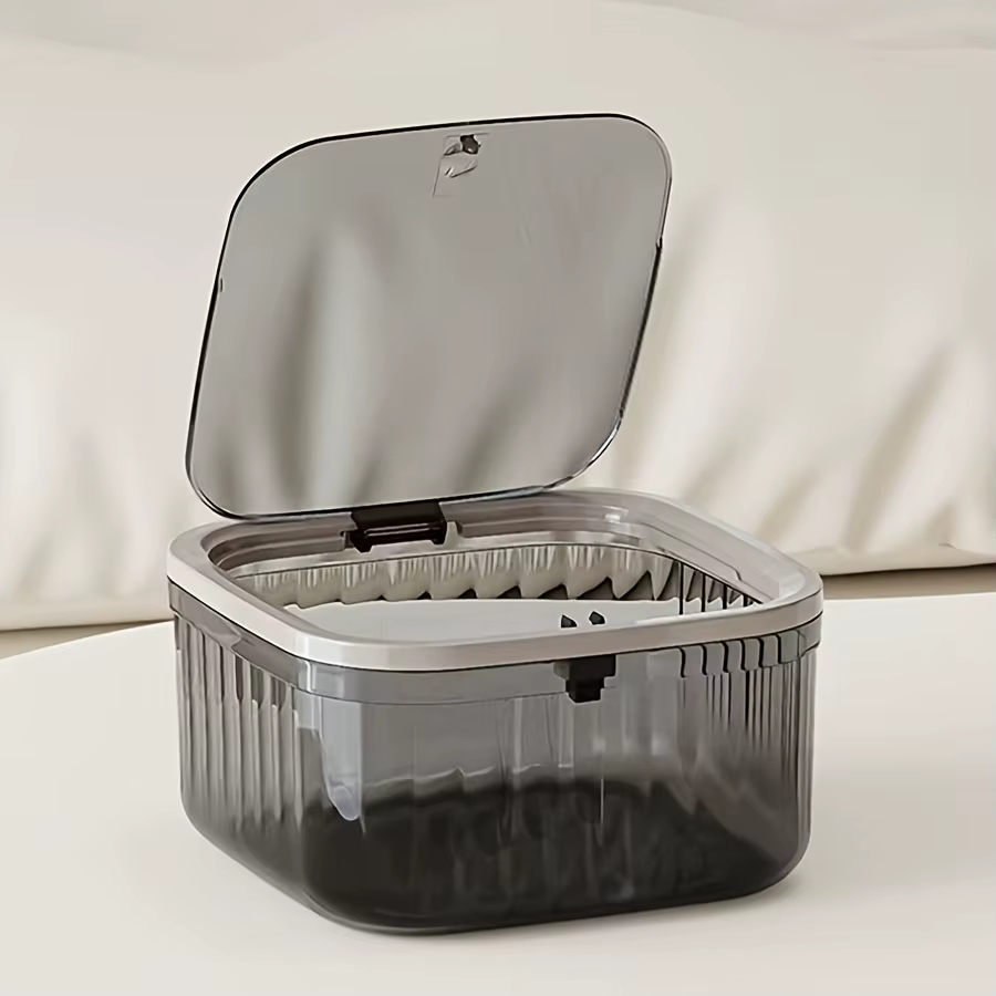 Conteneur de dosettes de lessive, boîte d'organisation de buanderie, récipient de poudre à lessive p
