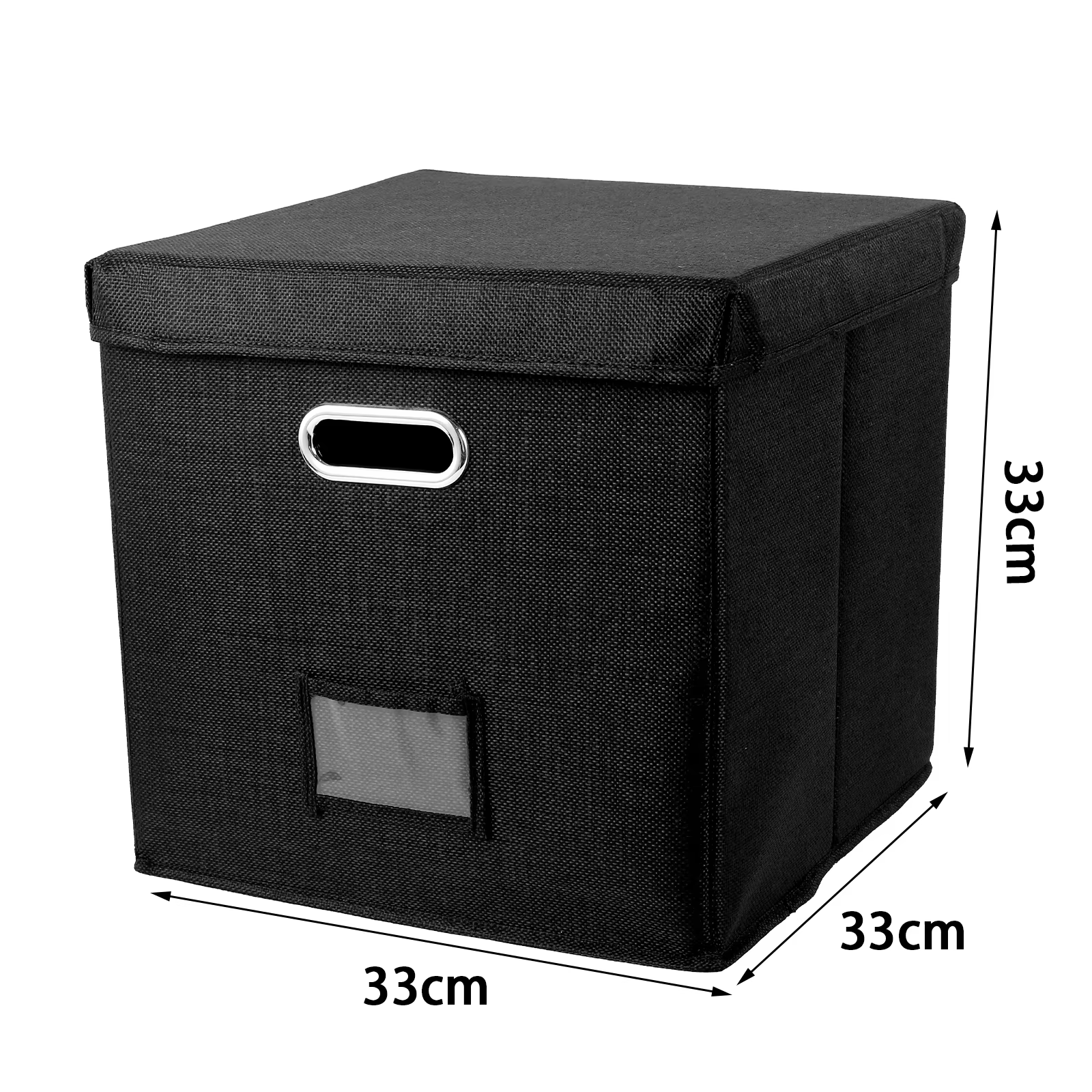 Boîte de rangement pour disques vinyles, organisateur de disques étanche et ignifuge avec serrure, c