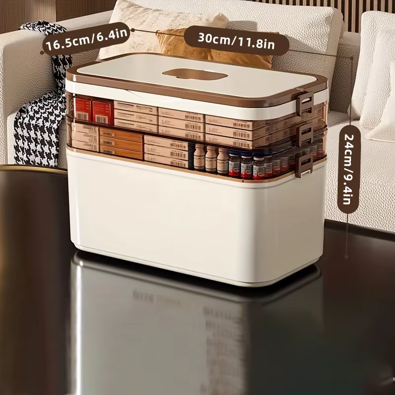 Boîte de rangement mobile pour la maison, disponible en 3, 4, ou 5 couches, organisateur de rangemen