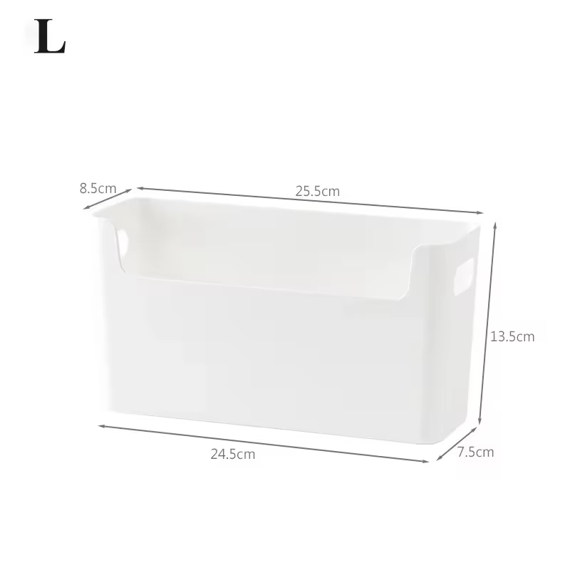 Bacs de rangement muraux en plastique sans poinçon, 1 pièce, pour cuisine, salle de bain, bureau, or