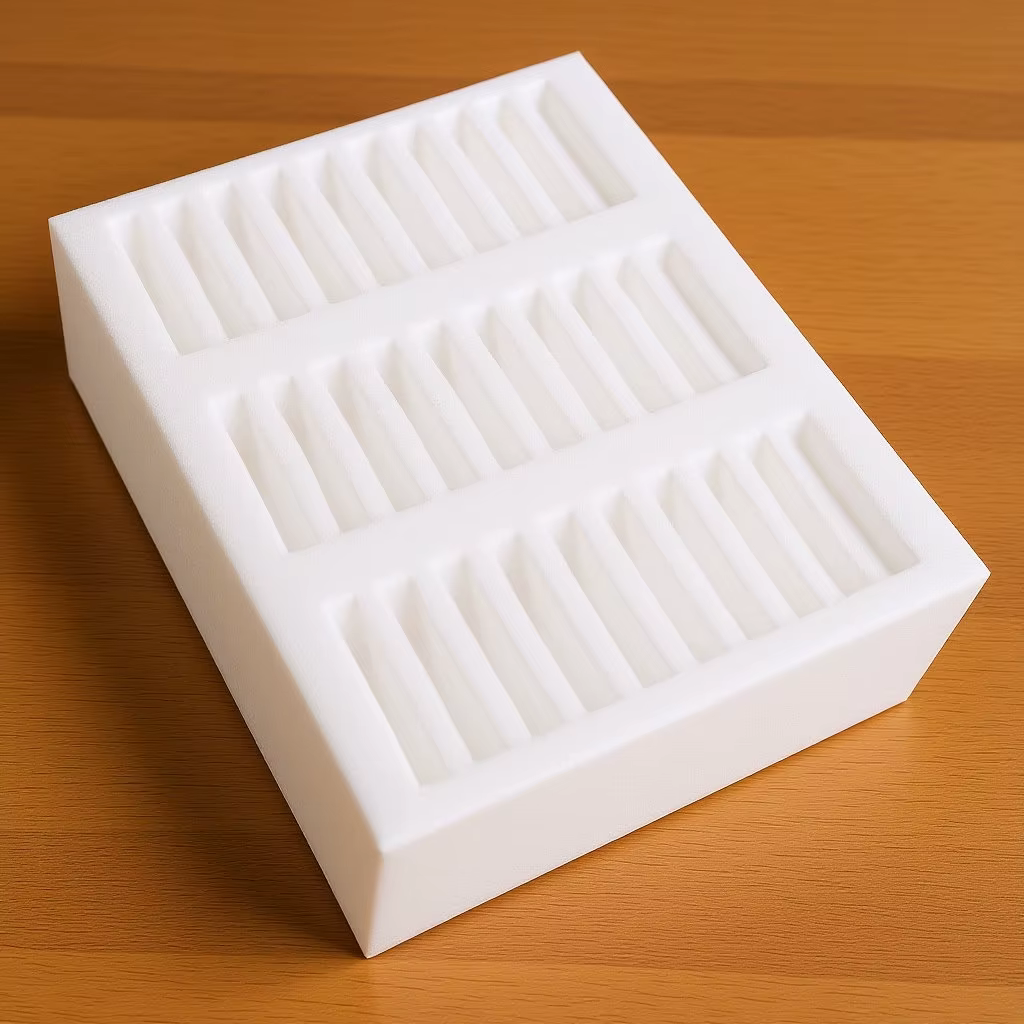 Boîte de rangement multi-compartiments en mousse pour téléphone portable, idéale pour le bureau et l