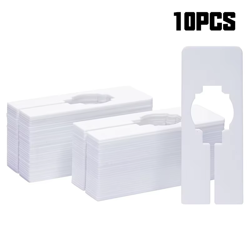 Séparateurs de placard rectangulaires, 10 pièces, organisateurs de vêtements, taille de support pour