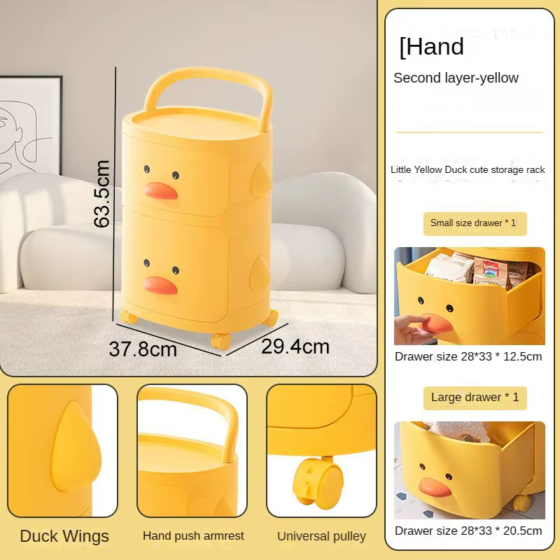 Table de chevet de dessin animé pour enfants, armoires de rangement, finition T1, organisateurs de c