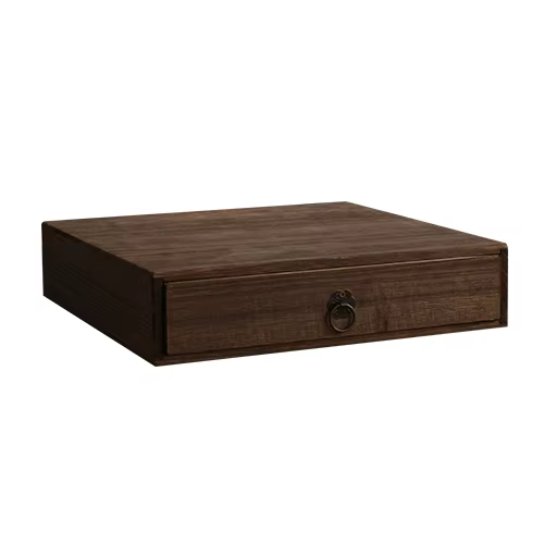 Boîte de rangement de thé multicouche Vintage en bois massif, organisateur de thé Pu'er pour la mais