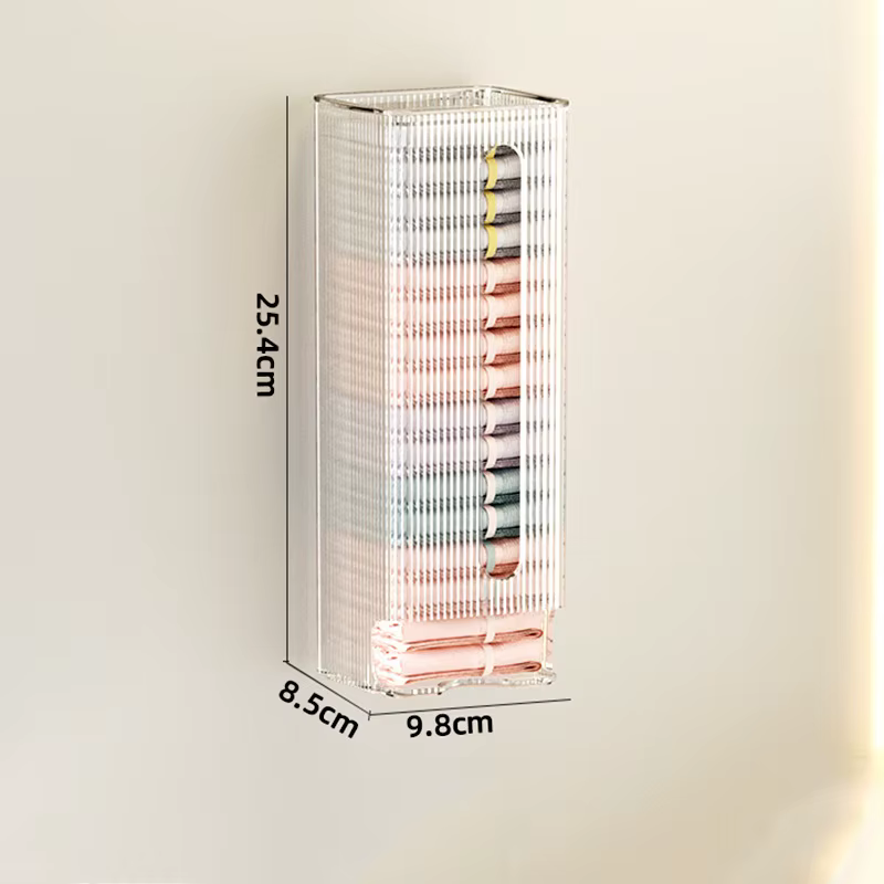 Boîte de rangement murale pour sous-vêtements, placard, organisateur de vêtements, sous-vêtements, c