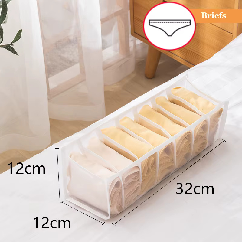 Boîte de Rangement pour Sous-Vêtements, Soutien-Gorge, Chaussettes, Vêtements, Armoire, Mathiateur