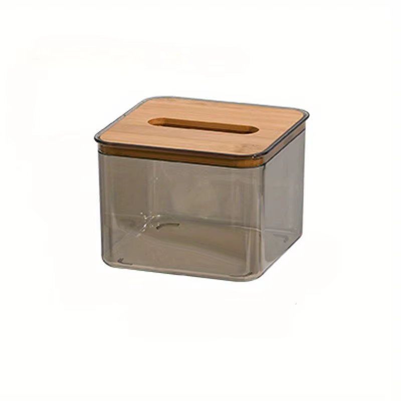 Boîte à mouchoirs 1 pièce, porte-papier de soie, boîte à mouchoirs en plastique pour le bureau, adap