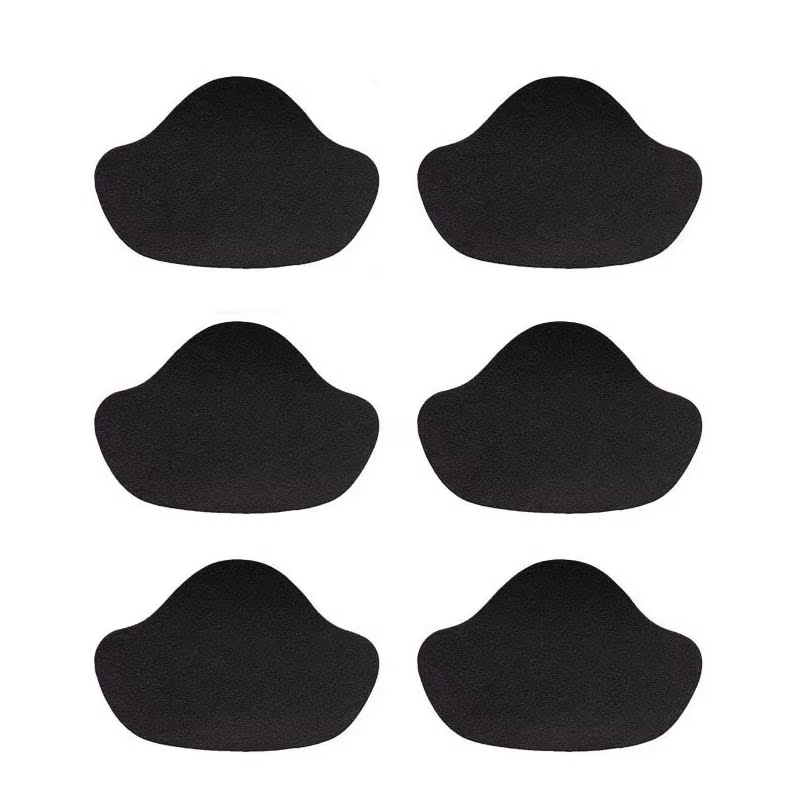 Kit de réparation de talons de chaussures 6 pièces, patchs auto-adhésifs pour l'intérieur des chauss