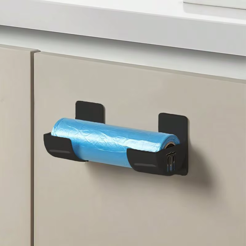 Étagère de rangement de cuisine auto-adhésive réglable, étagère de rangement murale en plastique pou
