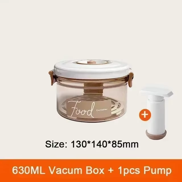 Boîte de conservation sous vide pour aliments, boîte de conservation scellée pour la cuisine, grande