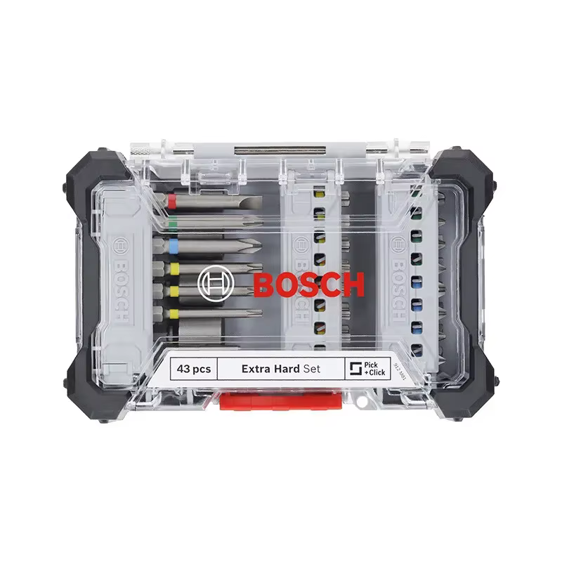 Kit de 43 embouts de tournevis Bosch, kit d'embouts professionnels pour contrôleur d'impact, accesso