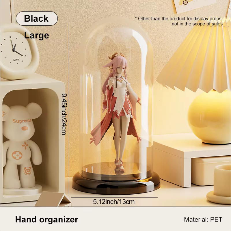 Organisateur de boîtes mystères UFORU, Vitrine transparente pour poupées, Présentoir à ornements, Bo