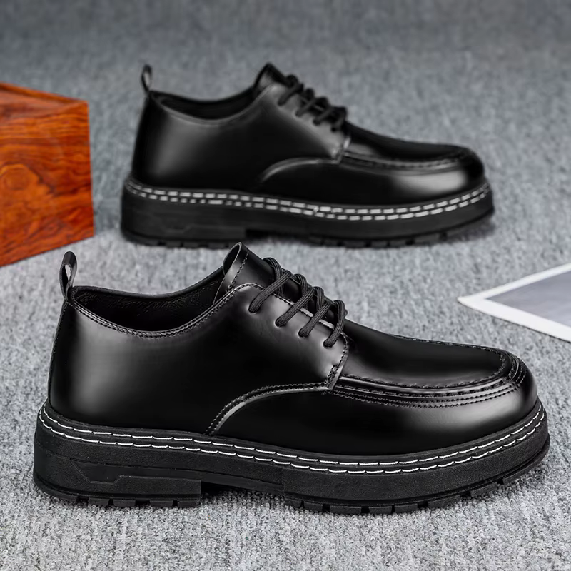 2025 Nouvelles chaussures en cuir pour hommes – durables, confortables, respirantes et élégantes