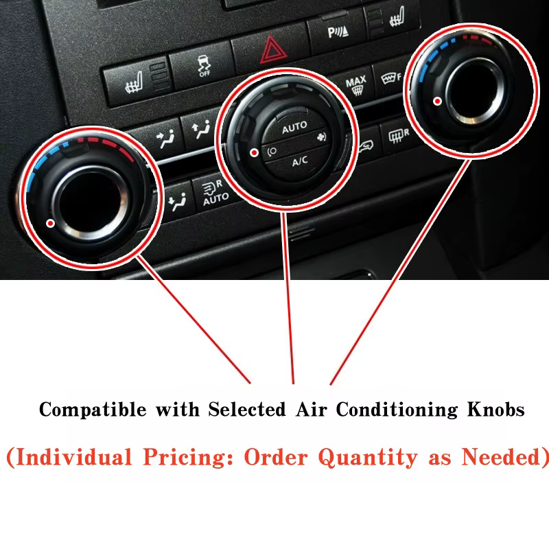 Bouton de climatiseur de Volume de tableau de bord de voiture, interrupteur à bouton pour Land Rover