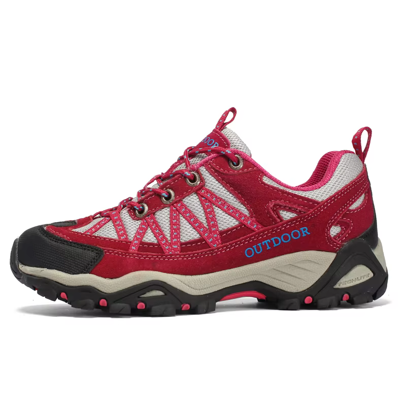 Chaussures de trekking perforées pour hommes et femmes, chaussures de course sur sentier, baskets de