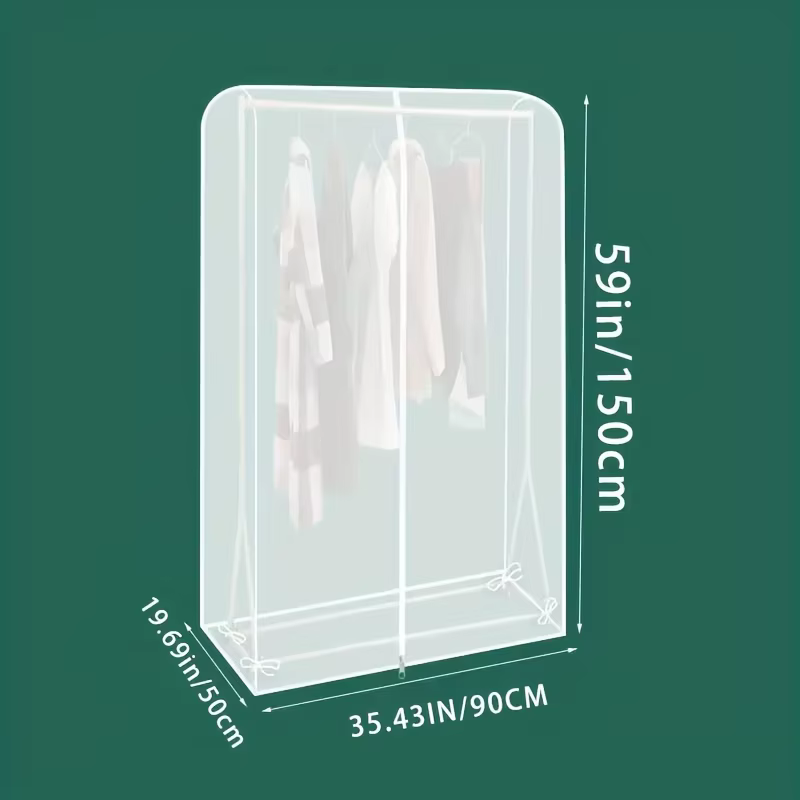 Housse anti-poussière pour vêtements, étui en tissu, housse de costume pour la maison, sac de rangem