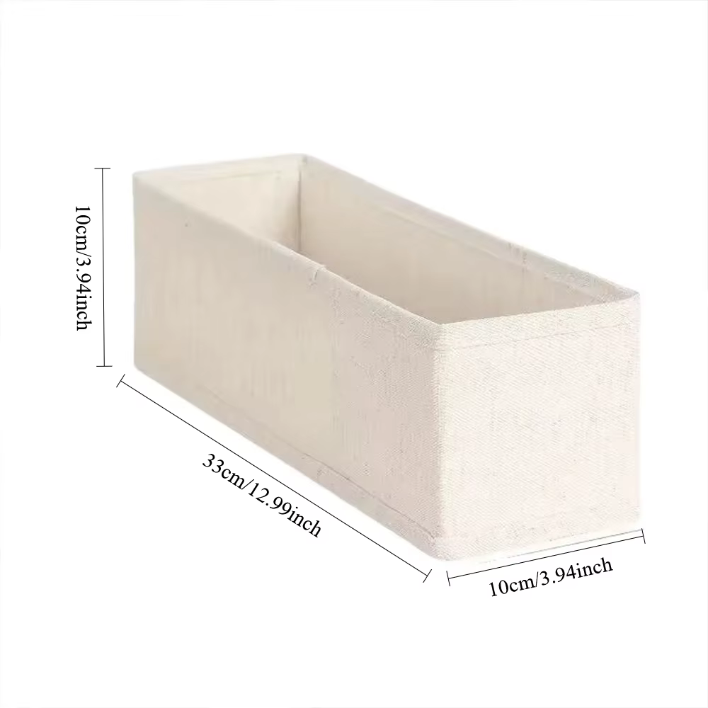 Organisateur de rangement de placard de type tiroir, boîte en tissu pliable pour gagner de la place,