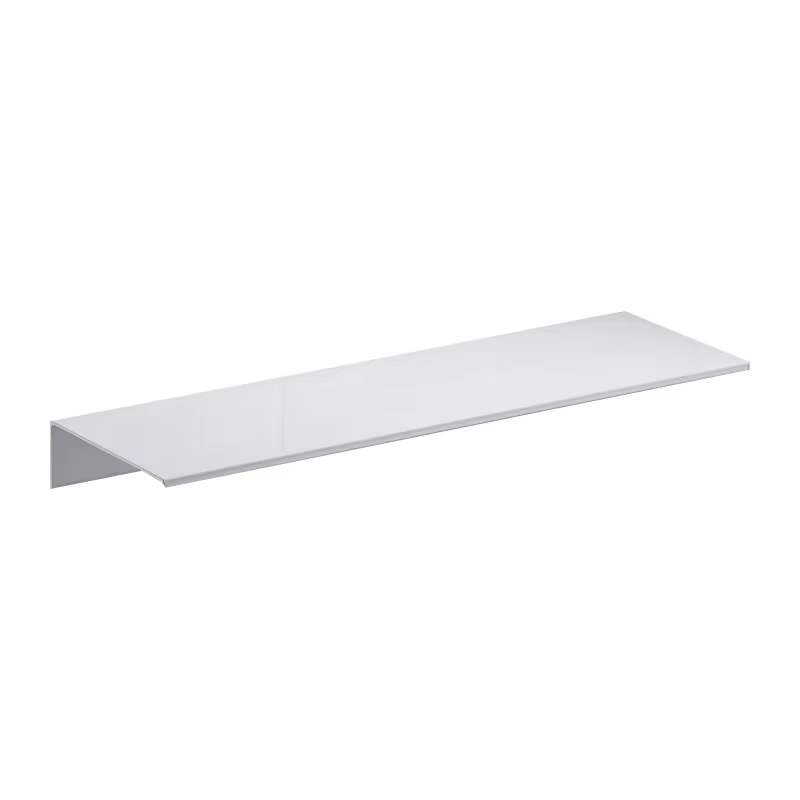 Étagère de rangement murale en aluminium blanc pour douche, support de rangement pour salle de bain 
