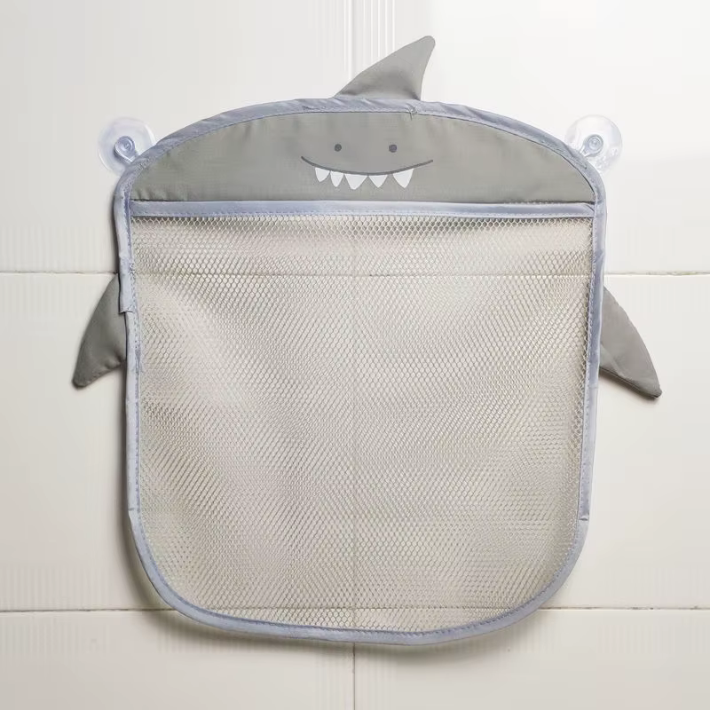 Rangement de jouets de bain suspendu, panier en filet à séchage rapide, sac en maille, organisateur 