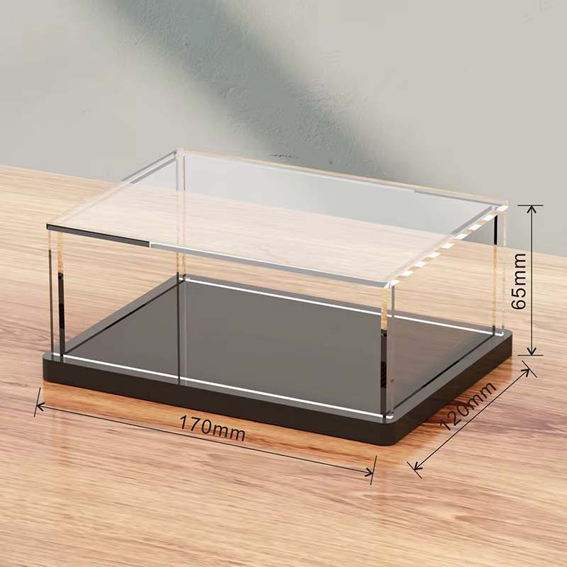 Boîte de rangement de jouets pour voiture Hot Wheels, vitrine de rangement transparente pour boîte d