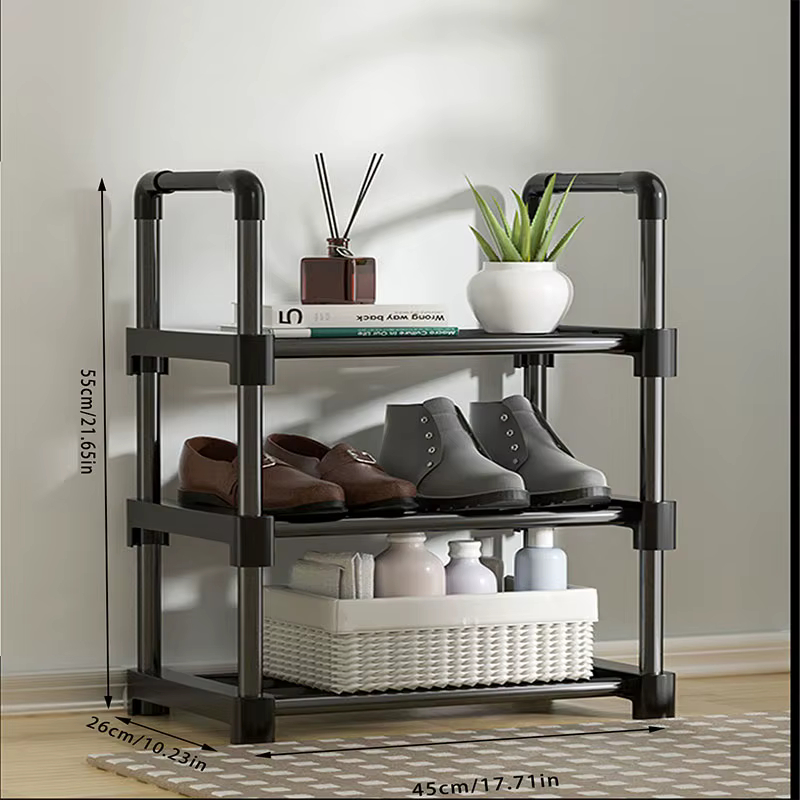 Étagère à chaussures - Armoire à chaussures pour chambre à coucher - Organisateur de chaussures pour