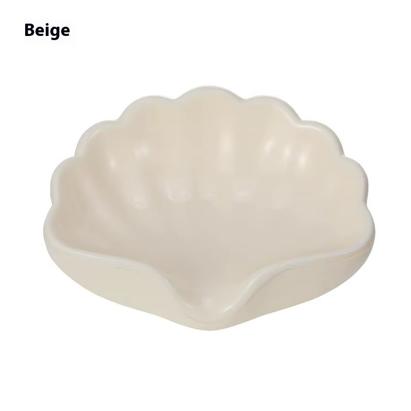 ♥ ♥ ♥ Boîte à savon en coquillage, boîte de Drainage de savon de salle de bains, porte-savon de luxe