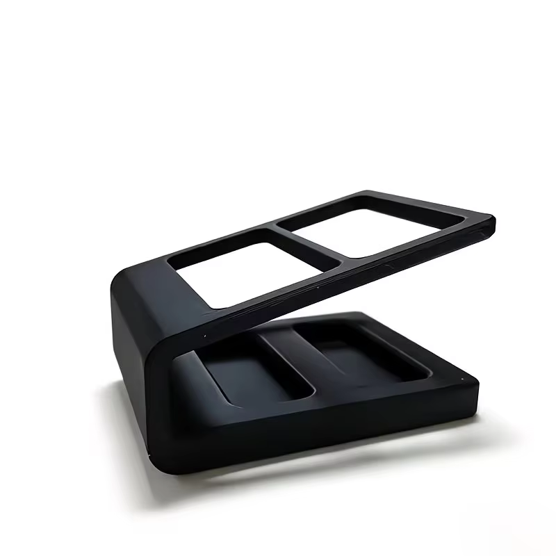 1 double-compartment remote control storage rack, desktop organization stand, remote control storage