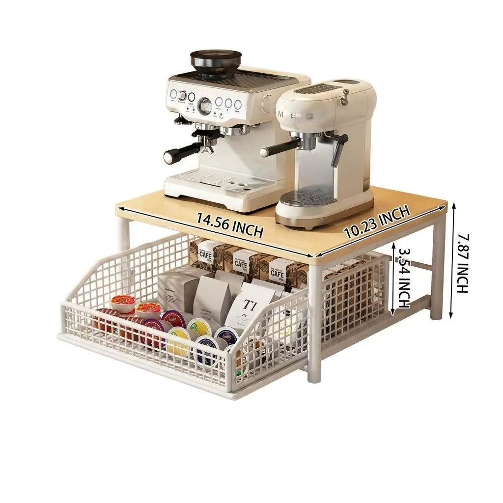 Étagère de rangement moderne pour micro-ondes de cuisine, support de comptoir gain de place pour app