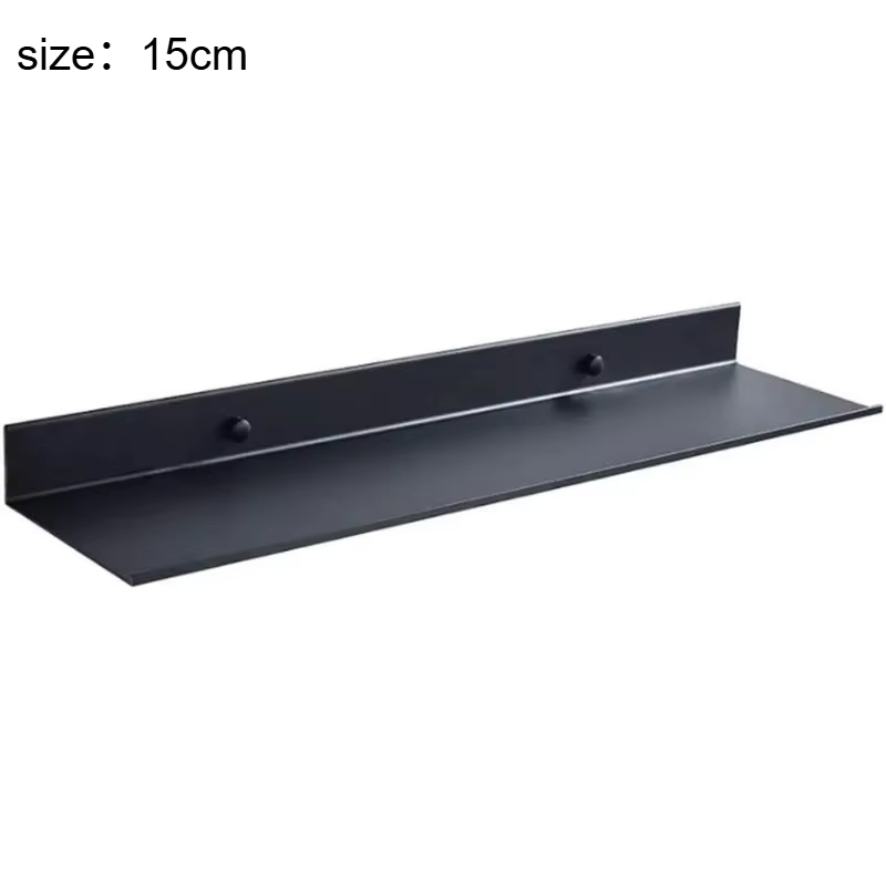 Étagère Murale Murale de Salle de Bain en Promotion 15-50cm Sans Perçage Accessoires de Salle de Bai