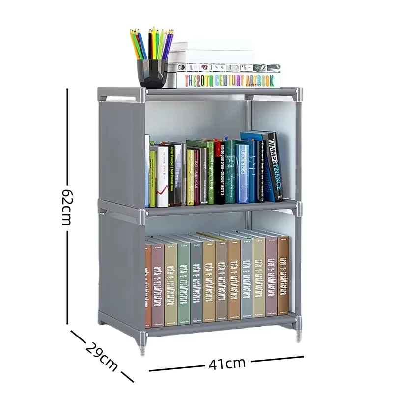 Bibliothèque Simple à assemblage facile, peut être déplacée, support à débris pour enfants, meubles 