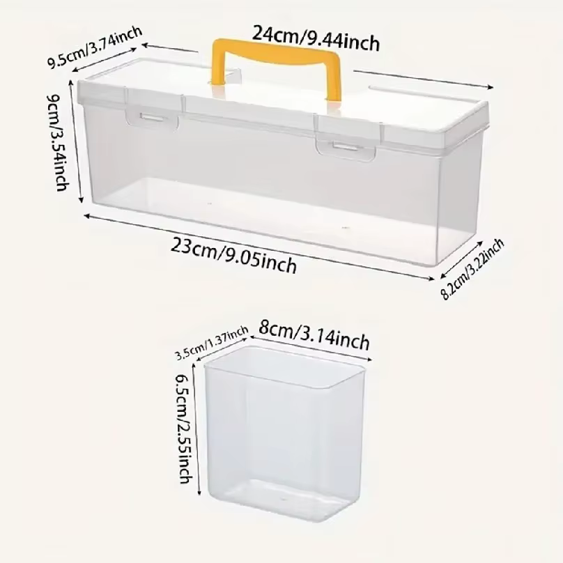 Boîte de rangement pour outils, ensemble de boîtes de rangement multi-compartiments, organisateur d'