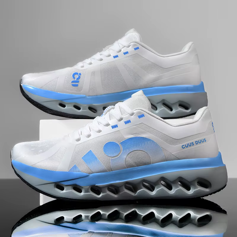 Nouvelles chaussures de course à amorti pour hommes, adaptées aux coureurs de grande taille, à lacet