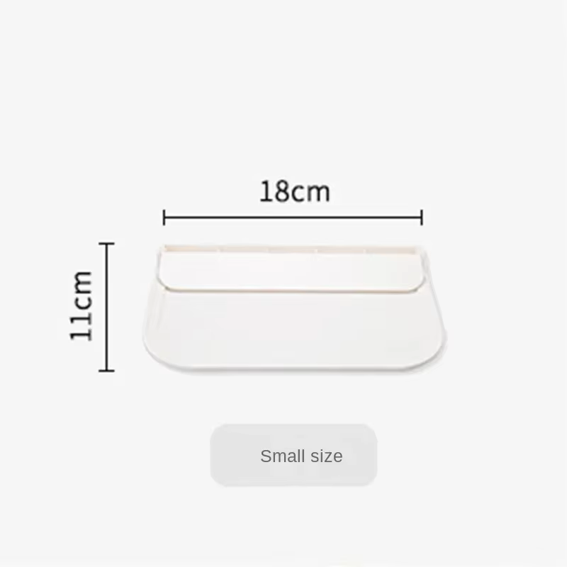 Étagère murale pliable sans poinçon, étagère flottante murale en plastique, salle de bain domestique