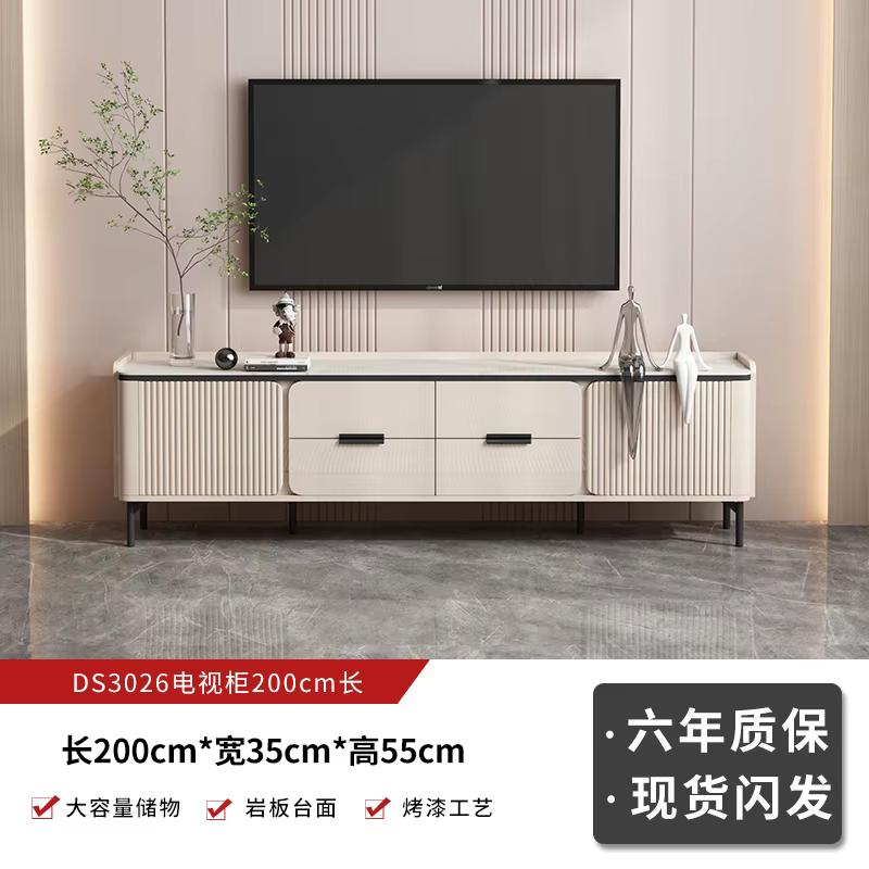 Meuble Tv de luxe européen, Meuble de beauté, tendance, Simple et élégant, pour consoles de télévisi