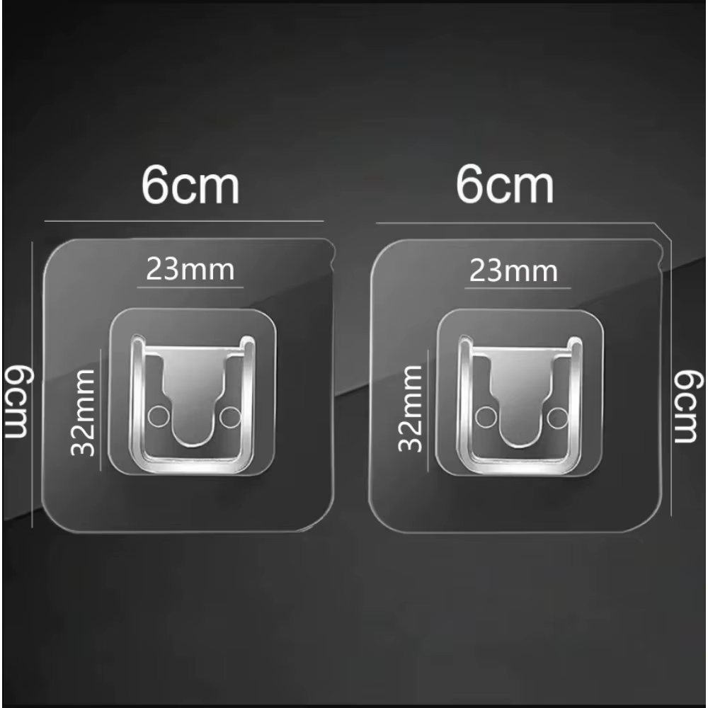 Supports de rangement auto-adhésifs pour shampoing de salle de bain, étagère en plastique, étagères 