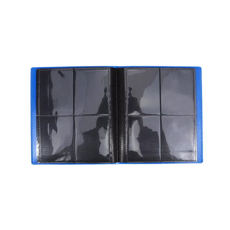 Porte-cartes de collection, classeur à 4/9/12 pochettes, étui de rangement portable adapté aux carte
