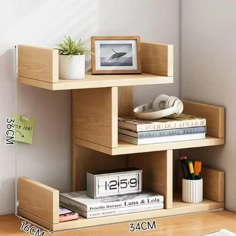 Bibliothèque de bureau, support de rangement et de rangement, bureau domestique, petite bibliothèque