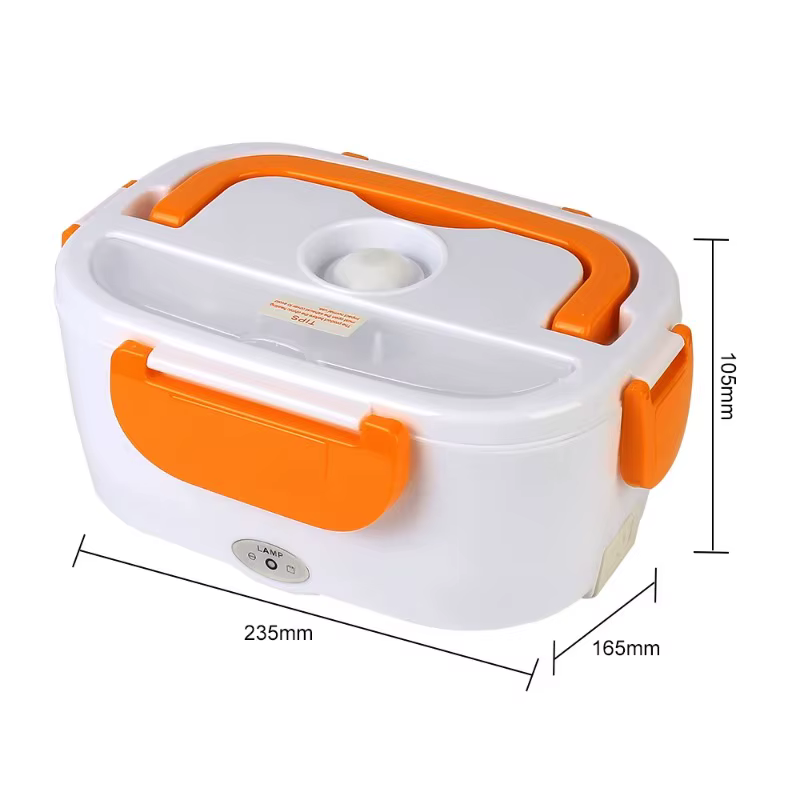 Boîte à repas chauffante rapide, chauffe-plat 12V 220V avec prise EU, boîte à lunch électrique chauf