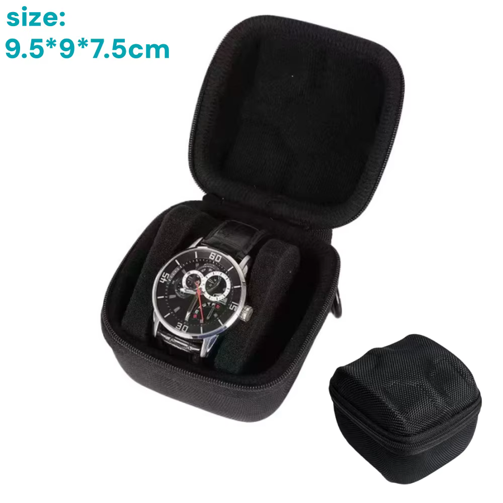 Boîte de rangement pour montres 1/2/3/5/8, étui rigide pour montres, organiseur de voyage - Prêt à o