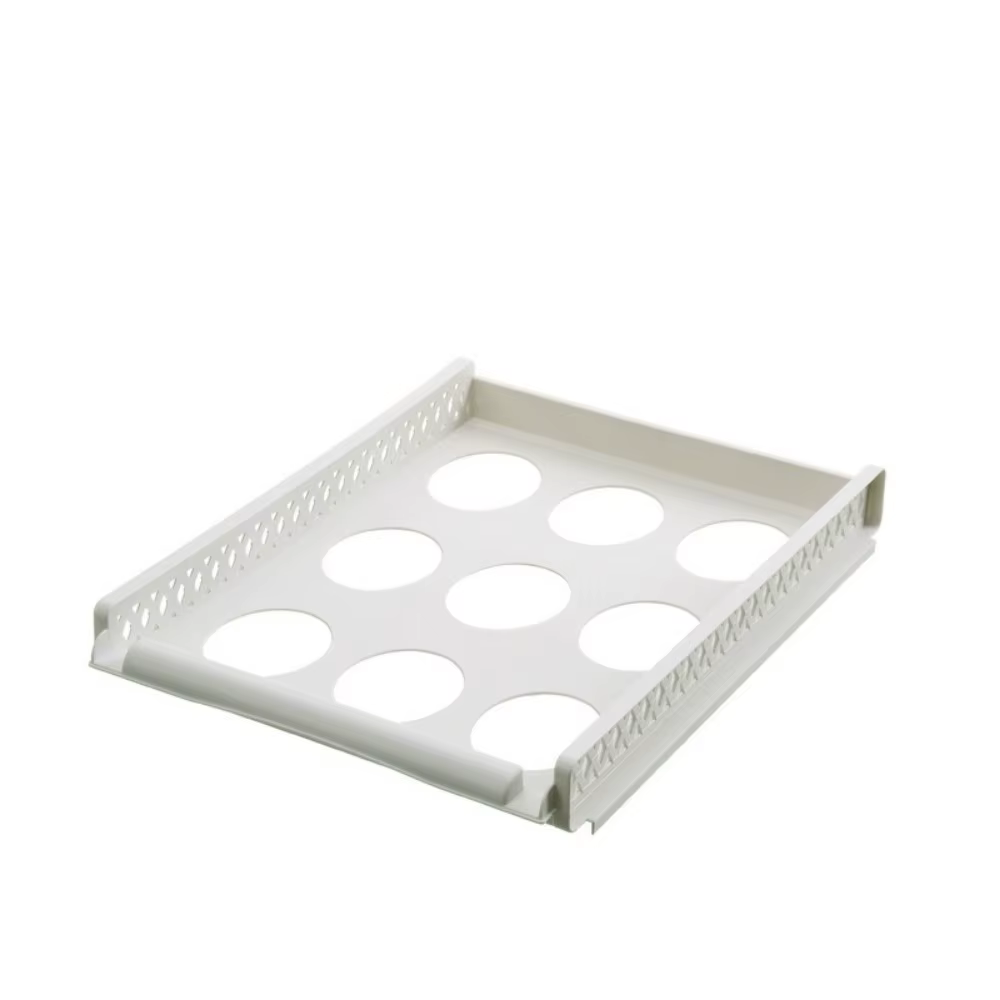 Étagère de rangement pour vêtements en plastique, grande capacité, empilable, avec compartiments sup