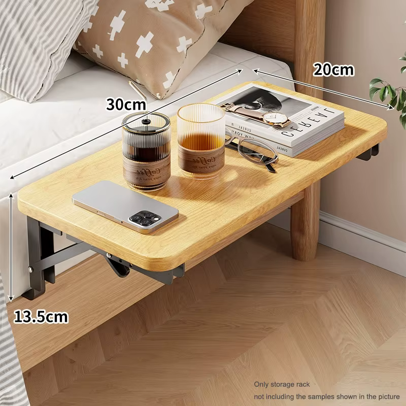 Étagère de chevet pour lit superposé, caddie pour lit superposé supérieur, plateau de table de cheve