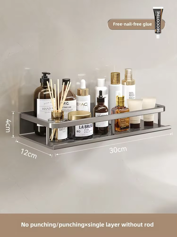 Support de rangement mural pour le lavage des mains et la douche, support pour gel douche, ark non k