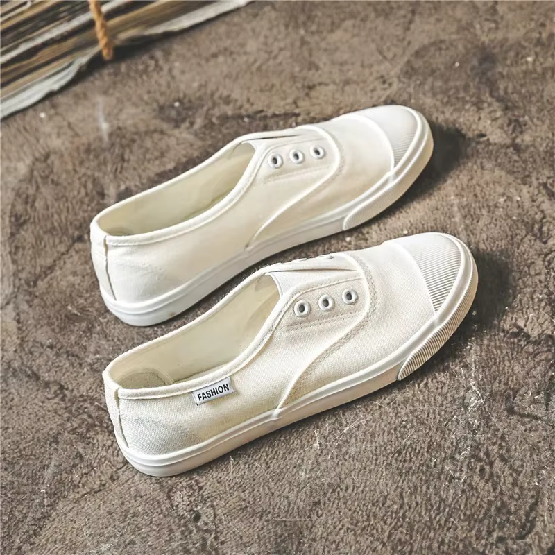 Chaussures en toile pour femmes, nouveau Style rétro, saveur de Hong Kong, chaussures de planche pol