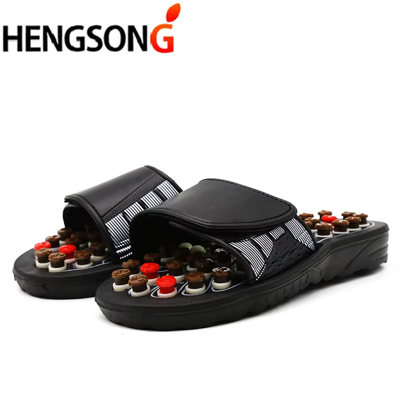 Sandales de massage par acupression pour hommes, thérapie chinoise par acupression, chaussures de ma